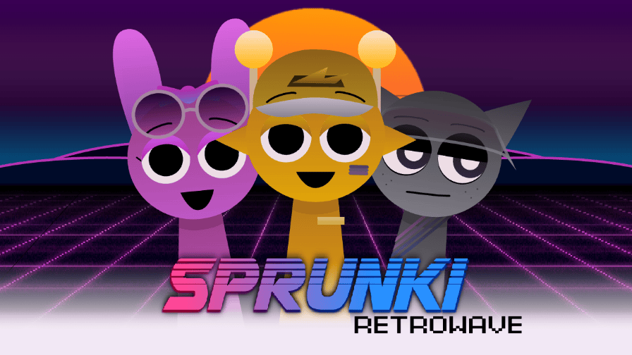 Cover for Sprunki Vaporwave