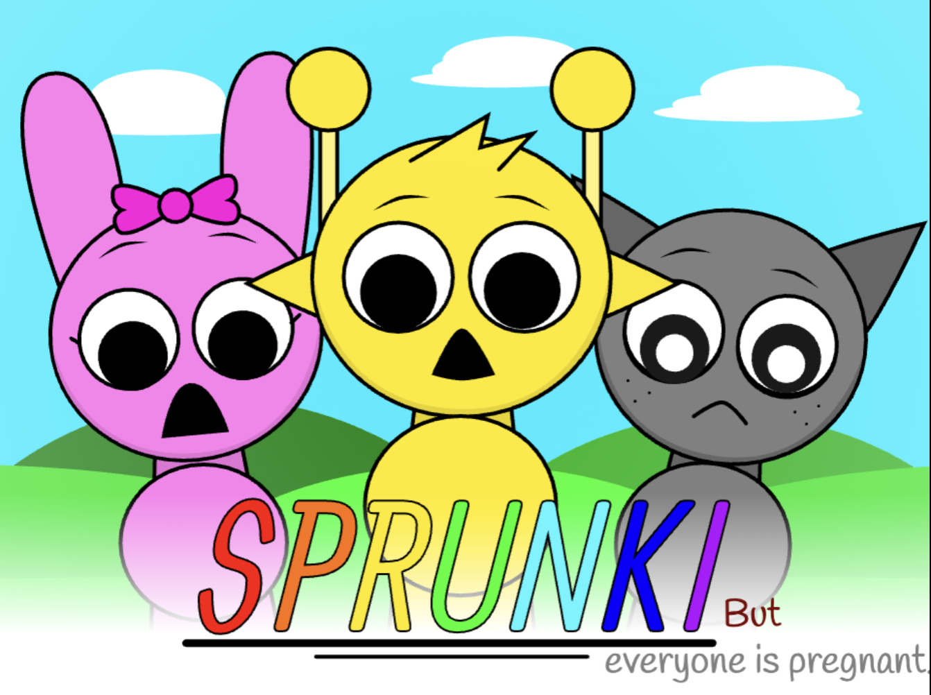 Cover for Sprunki Pregnant Mod