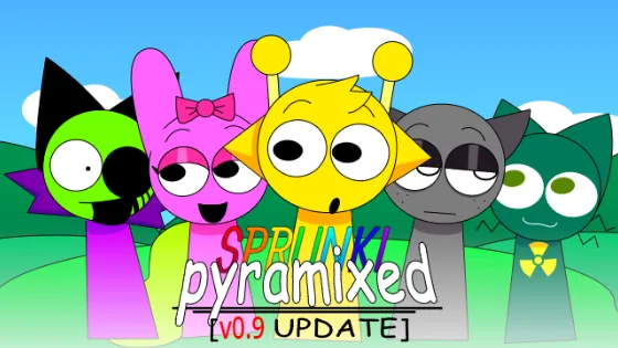 Cover for Sprunki Pyramixed 0.9