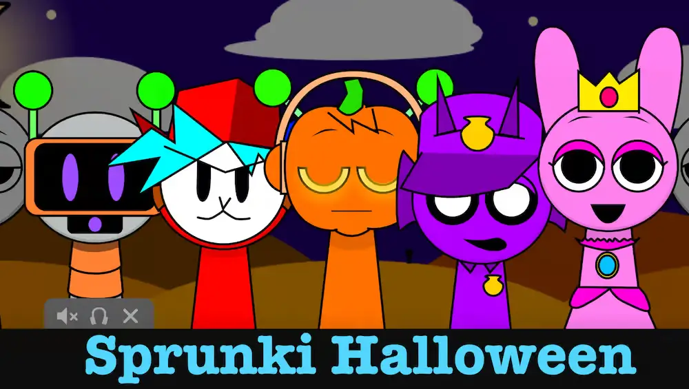 Cover for Sprunki Halloween