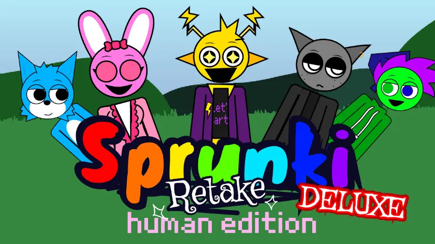 Cover for Sprunki Retake Deluxe Human