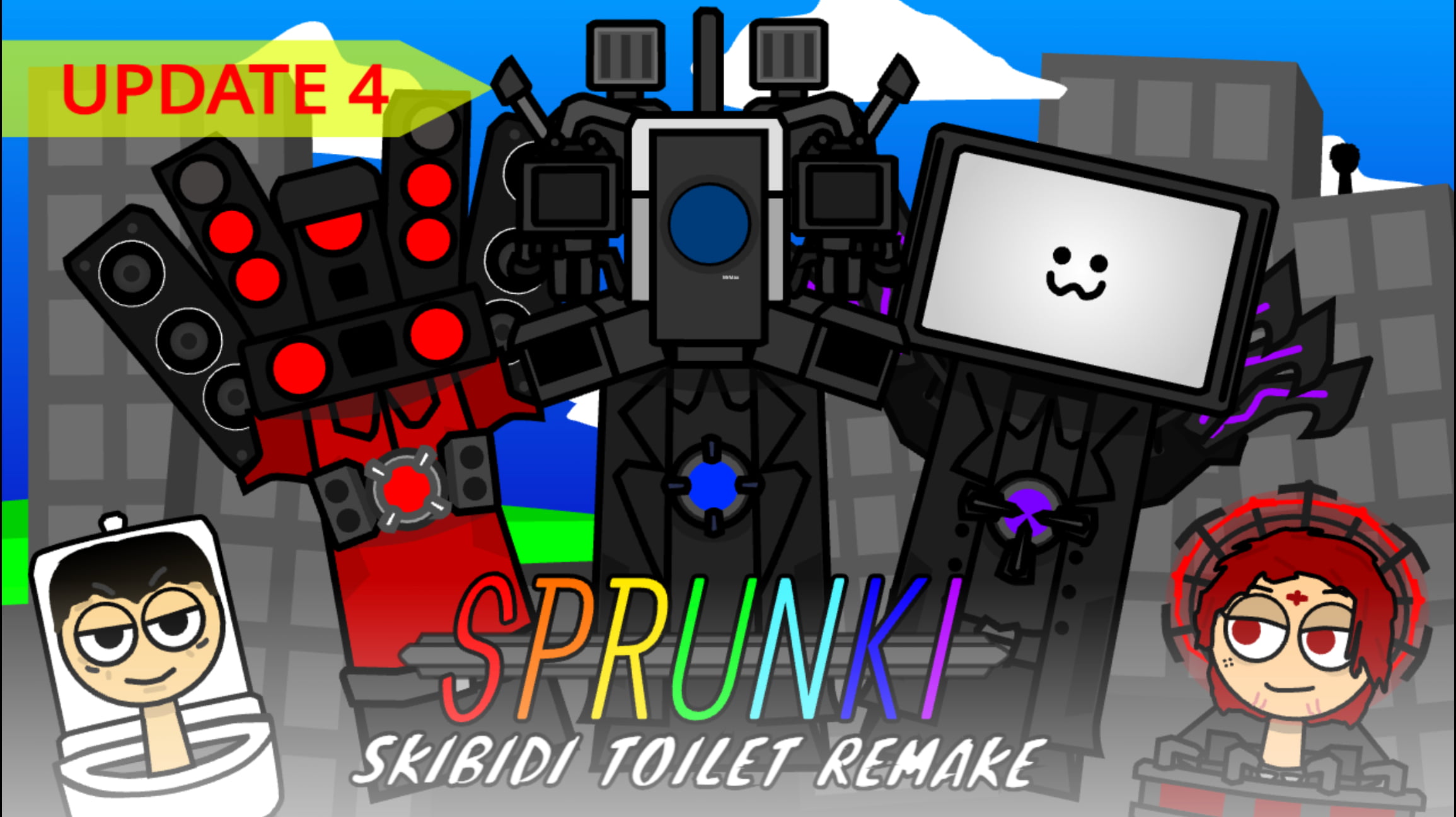 Cover for Sprunki Skibidi Toilet Remake