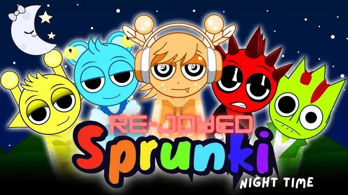 Cover for Sprunki Rejoyed Night Time