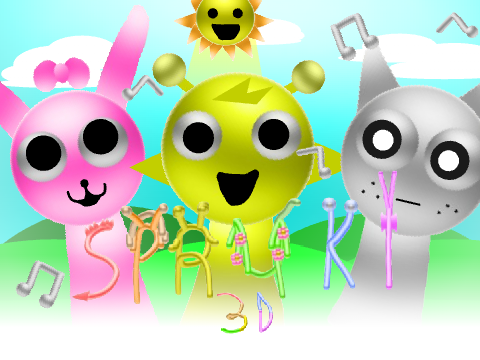 Cover for Sprunki 3D Ver!