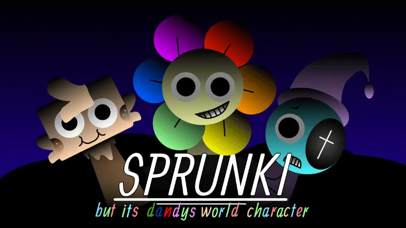 Cover for Sprunki But Dandys World Characters