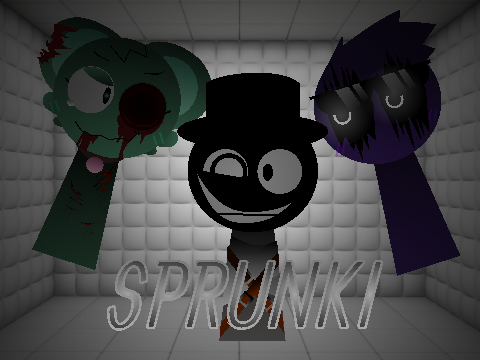Cover for Sprunki but everyone mentally ill