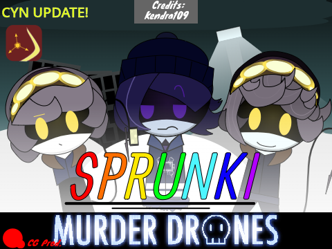 Cover for Sprunki but Murder Drones