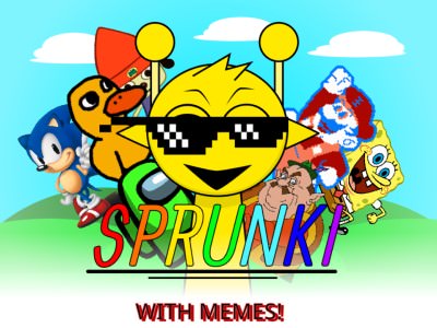 Cover for Sprunki But with Memes