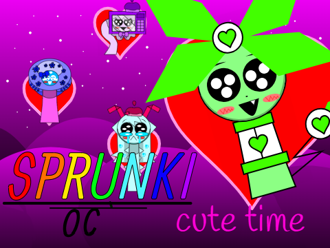 Cover for Sprunki Cute Time With OC