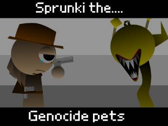 Cover for Sprunki - Genocide Pets