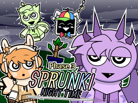 Cover for Sprunki Night Time Phase 3