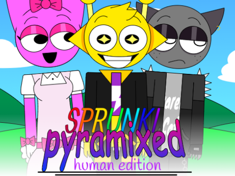Cover for Sprunki Pyramixed Human