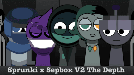 Cover for Sprunki Sepbox v2: The Depth