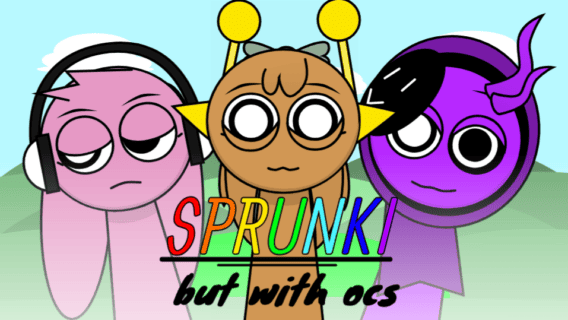 Cover for Sprunki with New Ocs