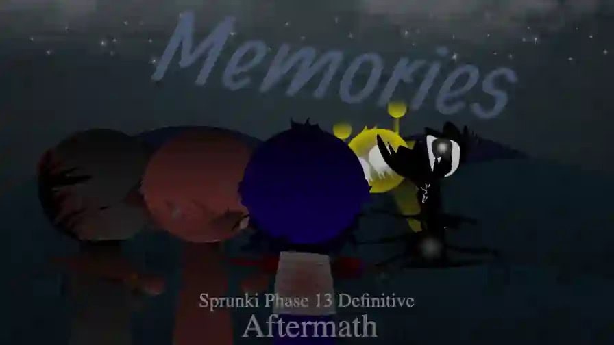 Cover for Sprunki The Definitive Aftermath